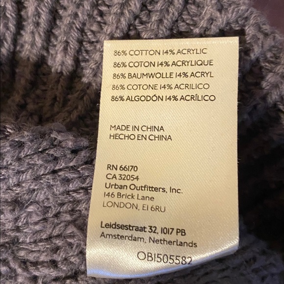 Free People Gray Cable Knit Sweater - Picture 4 of 4